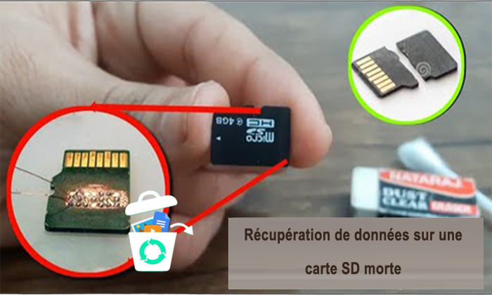 Récupération de données sur une carte SD morte: réparer et récupérer une carte SD morte