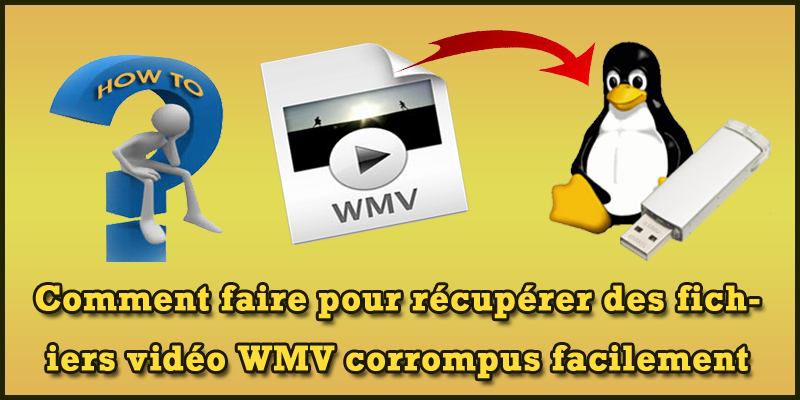 Comment faire pour récupérer des fichiers vidéo WMV corrompus facilement