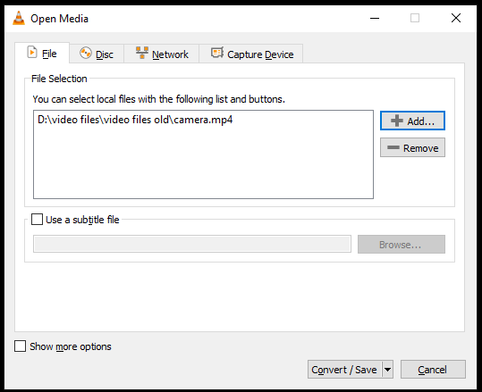 réparation corrompue Fichiers MP4 Avec VLC