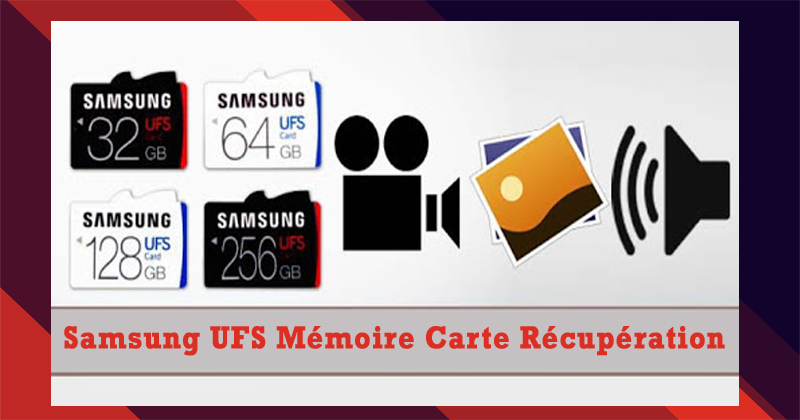 Samsung UFS Mémoire Carte Récupération