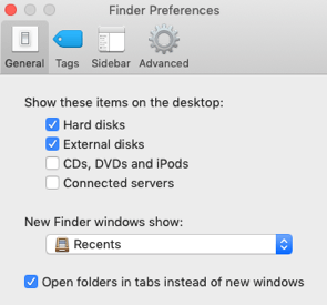 Montez un disque dur externe sur Mac