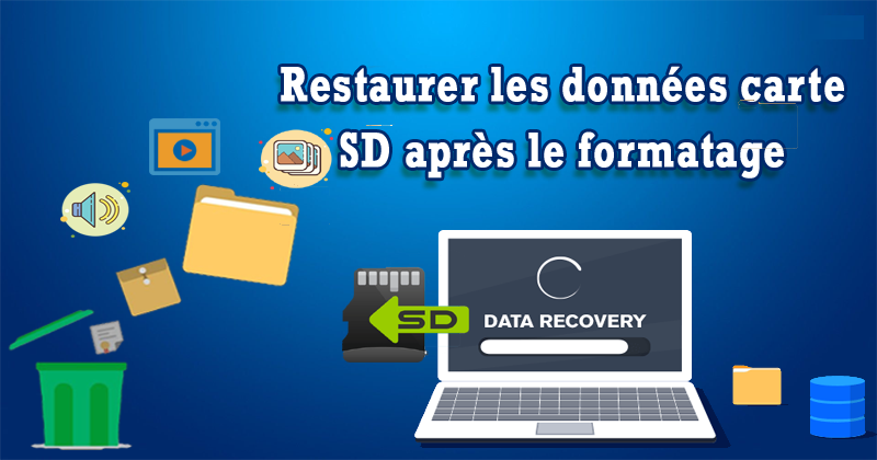 récupérer les données de la carte SD après le formatage