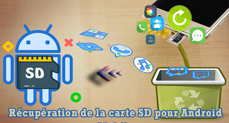 SD carte récupération pour Android mobile