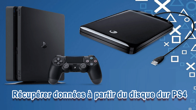 récupérer des données à partir du disque dur PS4