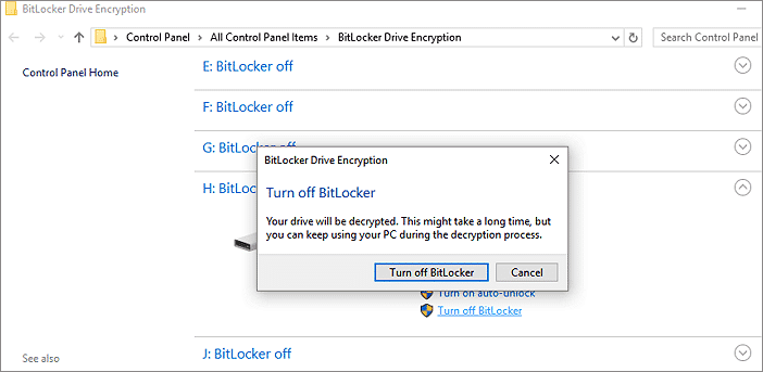 supprimer la protection en écriture À partir USB Lecteur