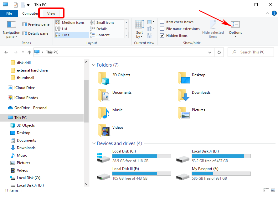 fichiers copiés sur la clé USB disparaissent