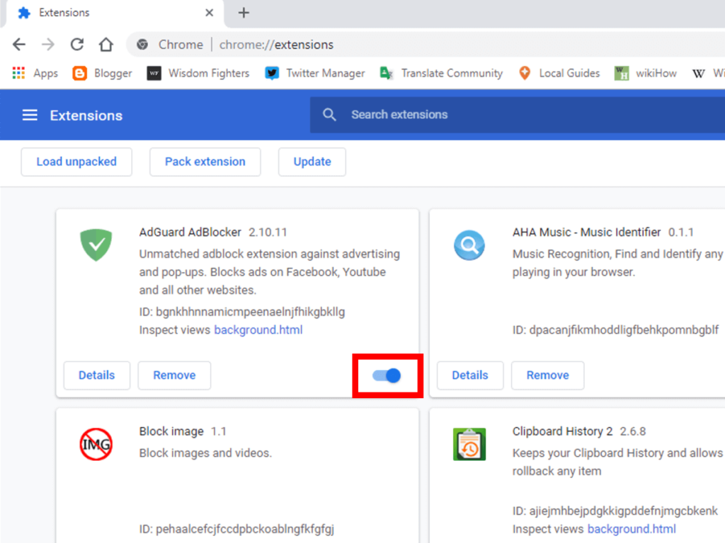 Corrigez Image Not Available l'erreur