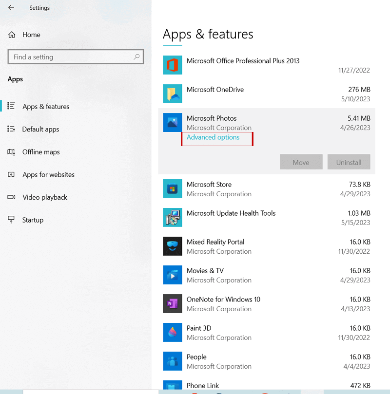 Ne peut pas ouvrir les fichiers JPG dans Windows 10