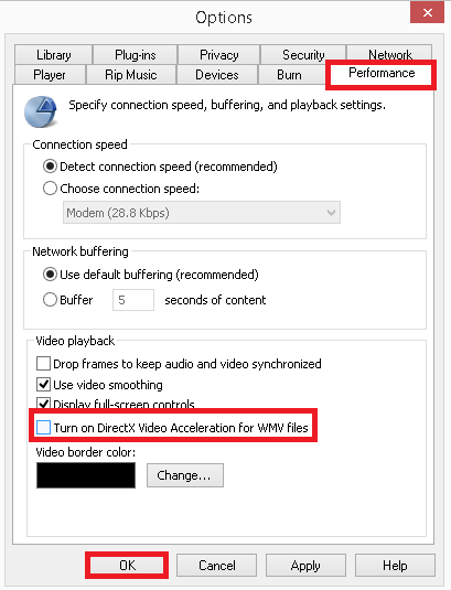Ne peut pas Jouer MP4 sous Windows 10