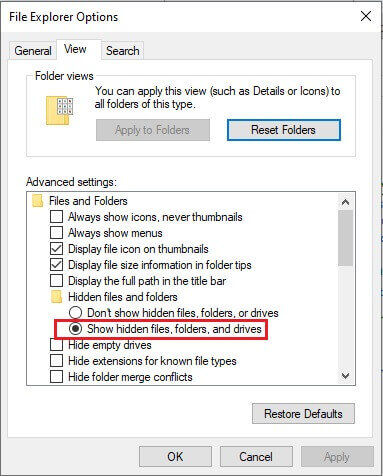Unhide les Fichiers Caché par un Virus 